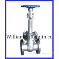 Cryogenic stainless steel os&y gate valve handles